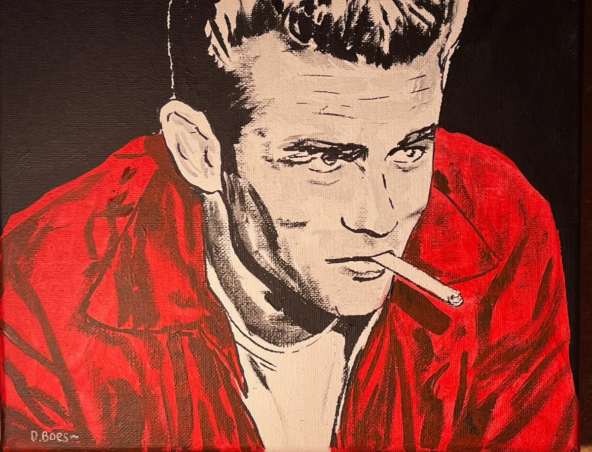 James Dean Art Paintings for sale | eBay