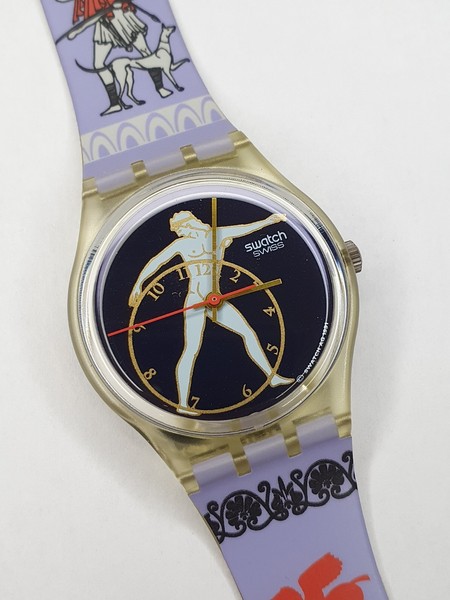Swatch Discobolus GK141 - funktioniert - 34mm