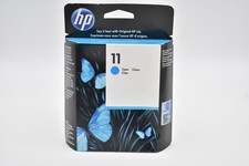 HP 11 Cyan Ink CARTRIDGE C4836A Genuine New Sealed Box Expired 10/2013