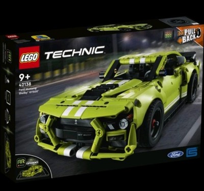 LEGO Technic ~ Ford Mustang Shelby GT500 ~ #42138~Retired~544 Pieces ~New/Sealed