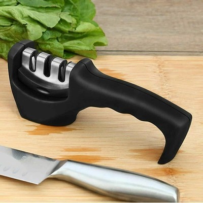 KNIFE SHARPENER Kitchen Professional Ceramic Tungsten Sharpening Tool 