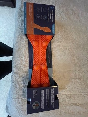 Trigger Point Rocker - for Full Back, Neck, Shoulder Pain Relief - Extra Firm