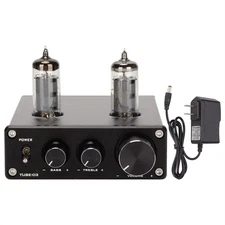 Vacuum Tube Preamplifier Multifunctional HiFi Valve Headphone Amplifier
