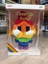 POP MART CRYBABY Cheer Up, Baby Series Multicolor Plush Doll Large Size