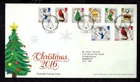 GB - 2016 Christmas First Day Cover with Bethlehem Postmarks