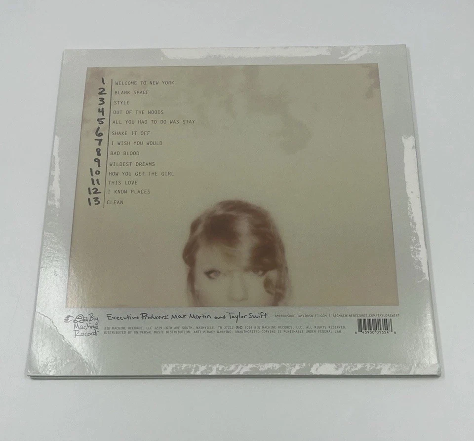 TAYLOR SWIFT “1989” Signed LP Record Vinyl Autographed with COA - Image 3 of 4