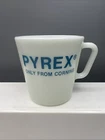 PYREX Only from Corning Milk Glass Mug At Home in Your Lab Vintage