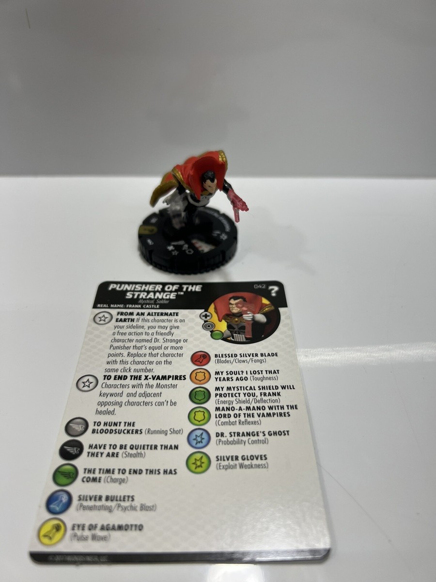 Marvel Heroclix What If? 042 Punisher of the Strange Super Rare 
