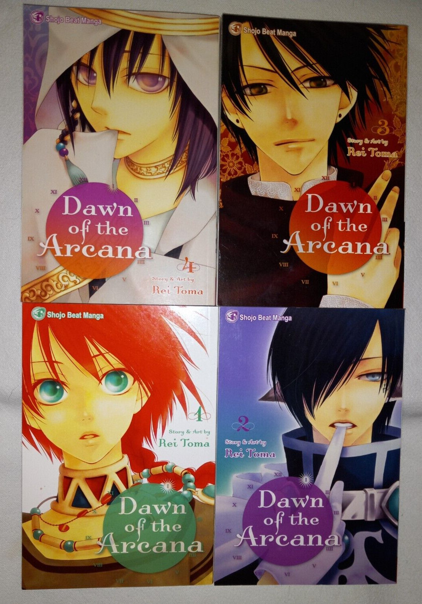 Dawn Of The Arcana Manga DAWN OF THE ARCANA MANGA VOLUMES 1-4 VIZ MEDIA MANGA Paperback book Lot |  eBay