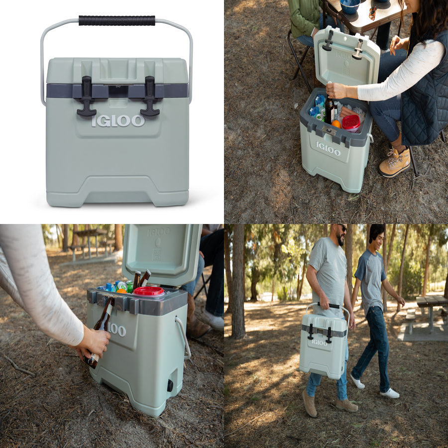25 Ice Chest Cooler 38-Can Igloo Overland Insulated Box