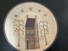 Two wooden folk art plates by Donna White — photo 3