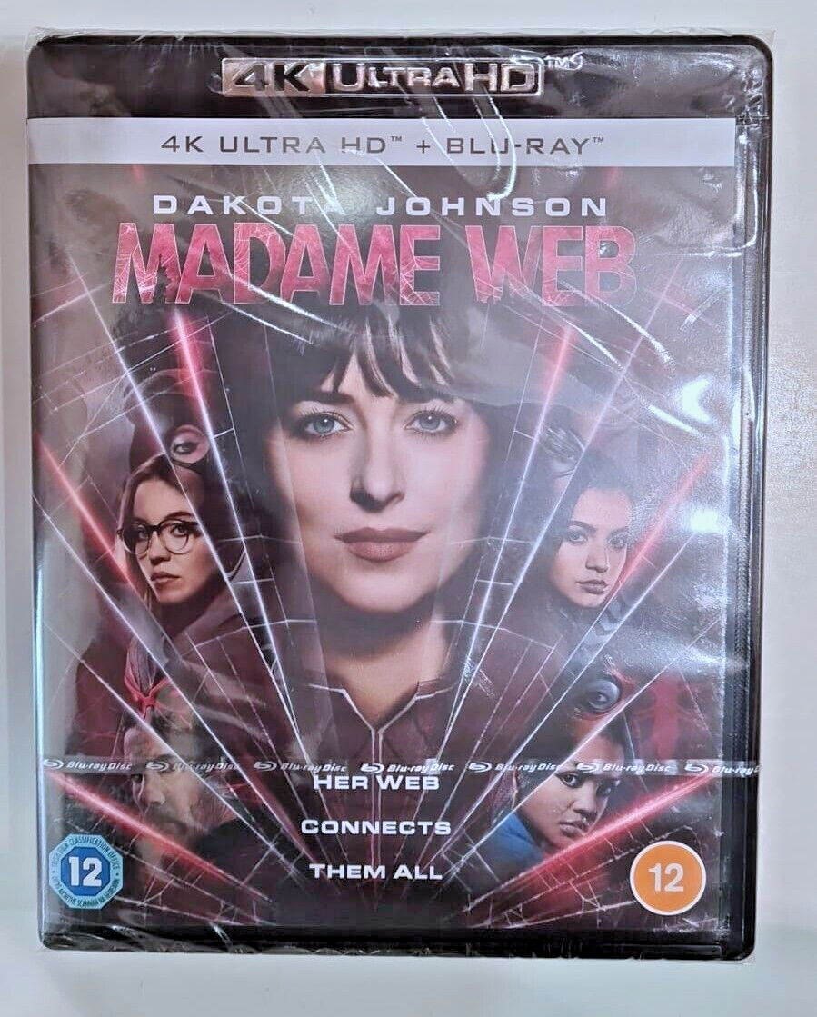 4K UHD BLU-RAY  MADAME WEB    BRAND NEW SEALED UK STOCK