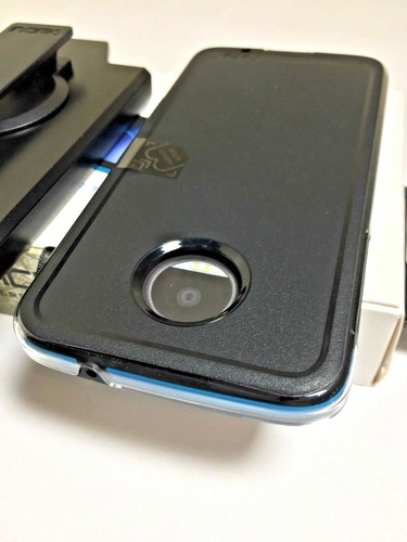 Incipio Performance Serie Level 4 Schutzhülle & Clip Moto Z Droid cyanblau - Bild 11 von 12