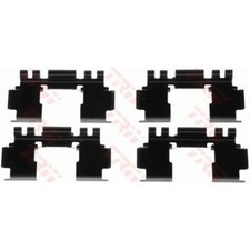 TRW Zubehörsatz Scheibenbremsbelag vorne für Honda Accord VIII Integra Coupe