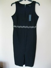 NWT ROMEO + JULIET COUTURE Black Embellished Women's Dress (M) MSRP $195.00