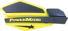 PowerMadd Star Series Handguards For Suzuki Yellow/Black 34206
