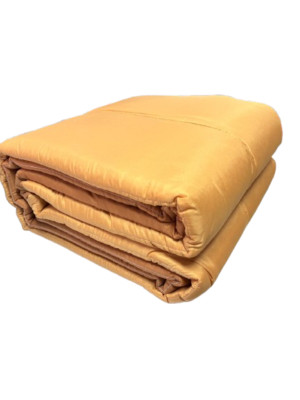 Daunendecke Winterdecke Doppelbett Double Face einfarbig warm und weich