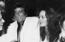 Singer Tony Bennett And An Unspecified Woman 1985 Music OLD PHOTO