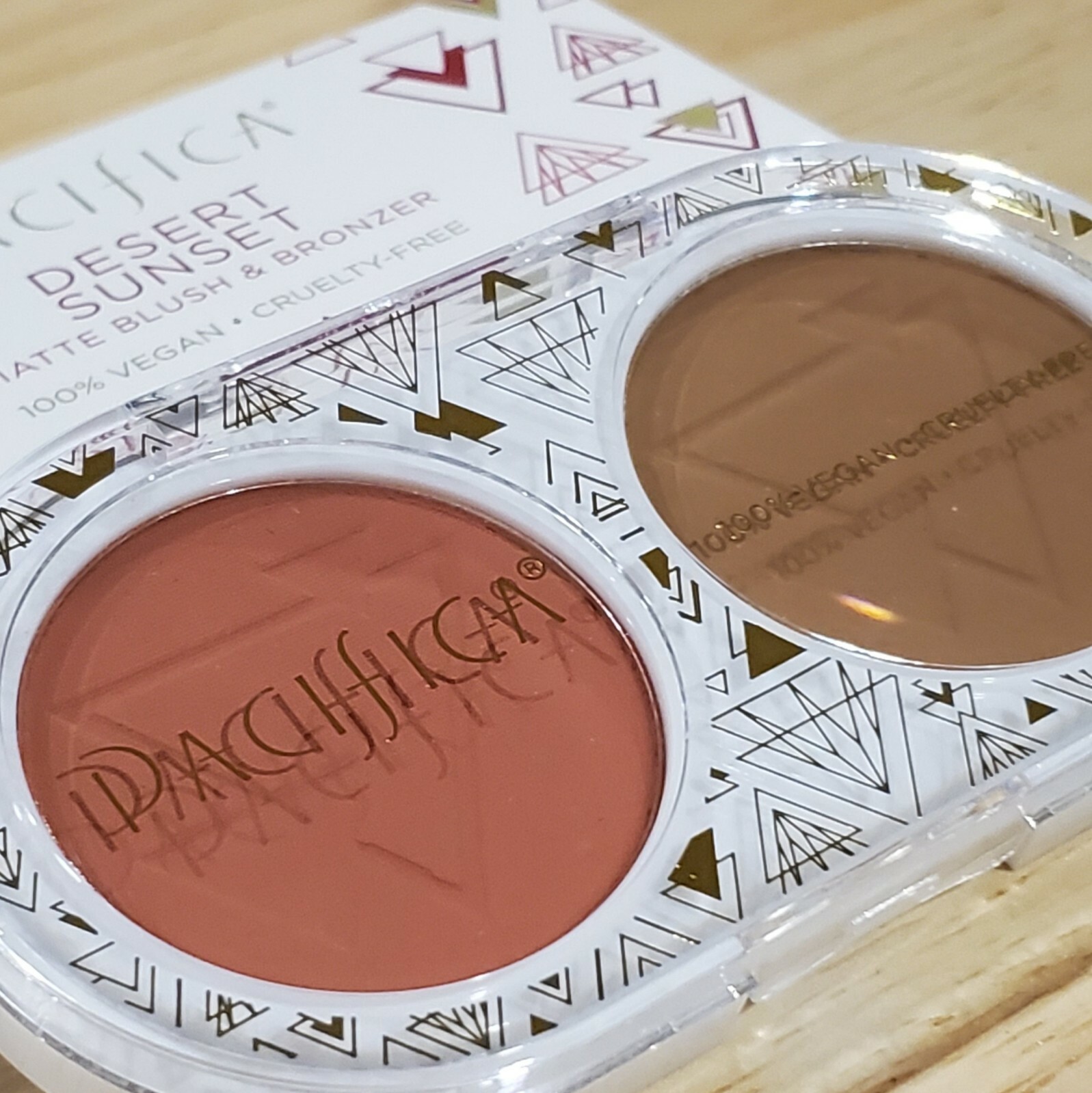 pacifica matte blush and bronzer