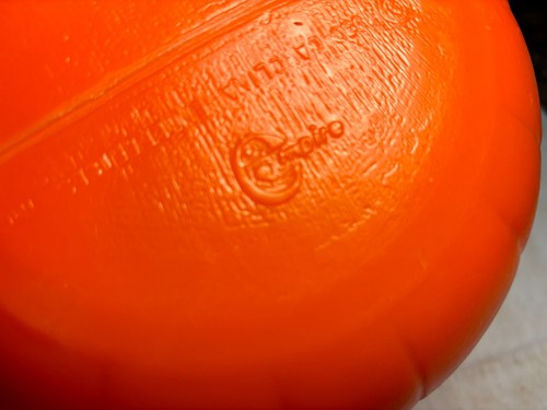 Cubo de dulces vintage 1980 Empire Halloween Jack-O-Lantern soplado calabaza molde - Imagen 7 de 7