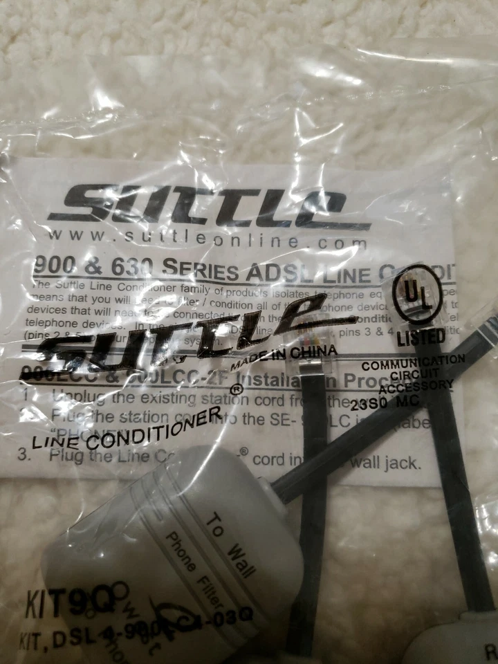 Suttle 900 Series ADSL Phone Line Conditioners, 5 DSL Filters. QWEST 900LC4-03Q - Image 3 of 4