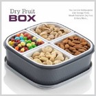 Elegant 4 In 1 Stylish Multipurpose Dry Fruit Box Traditional Box 1 Set Piece