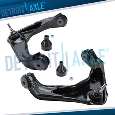 Pair Front Upper Control Arm w/Ball Joint for Chevy GMC Silverado Sierra 2500 HD