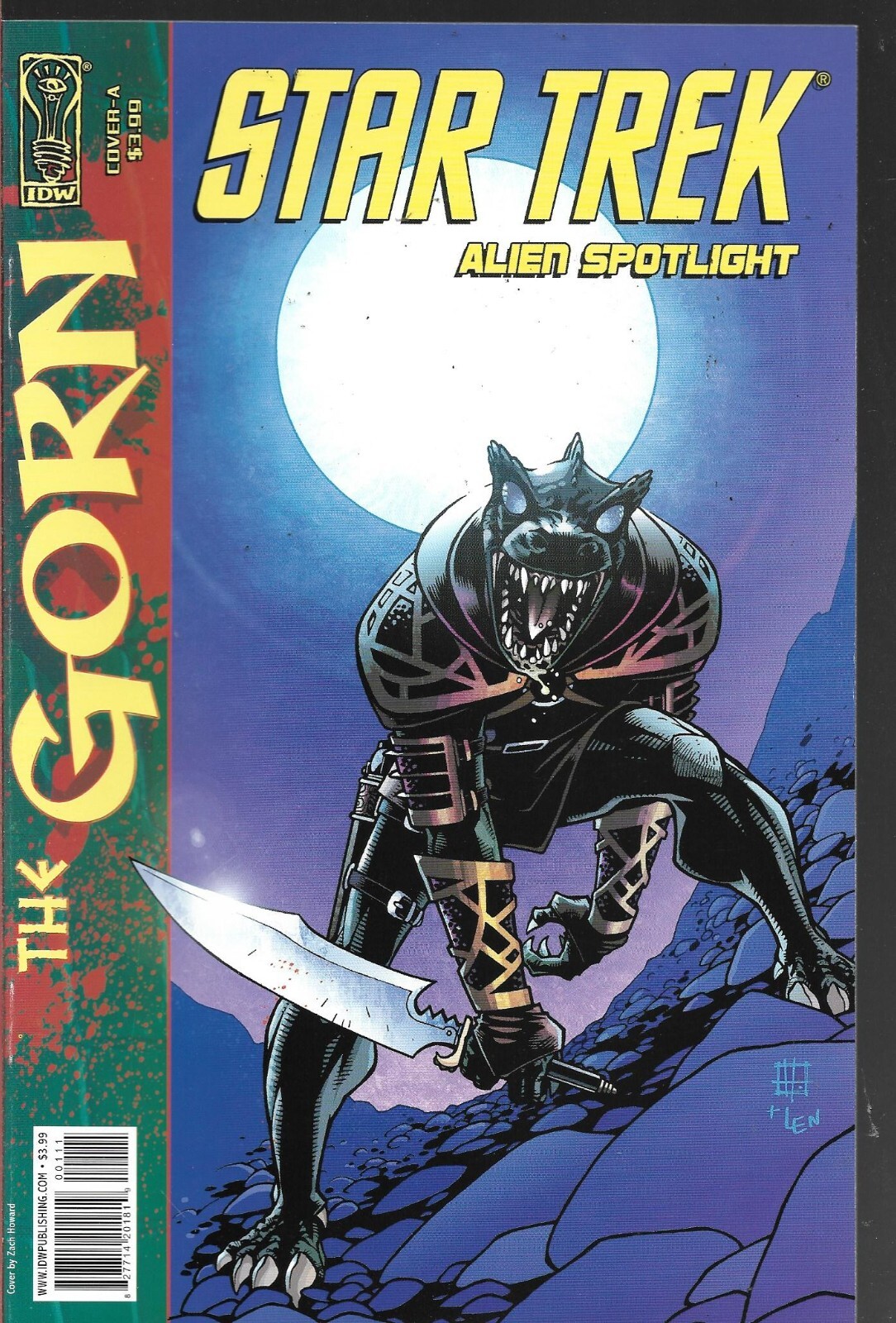 STAR TREK Alien Spotlight GORN cover A - Back Issue (S)