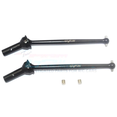 GPM Harden Steel #45 Front CVD Drive Shaft Black : INFRACTION /LIMITLESS /TYPHON