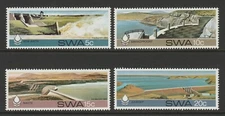 S.W.A.1980 Water Conservation set SG 369-372 Mnh.