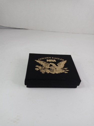 NRA Golden Eagles Commemorative Brass Belt Buckle 2015