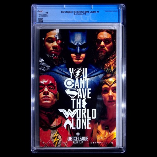 Dark Nights The Batman Who Laughs #1 9,6 CGC WP - Imagen 2 de 2