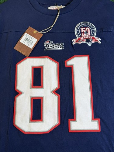 Mitchell & Ness Longsleeve Tee New England Patriots Randy Moss Men’s Size XL - Picture 2 of 8