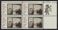 #1433 John Sloan, Zip Block [UR] **ANY 5=FREE SHIPPING**