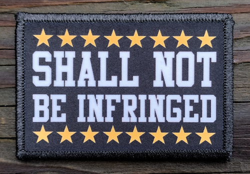 I'm Not Angry Morale Patch - Hook & Loop Tactical Badge - Funny 2A Army Gear - US Made