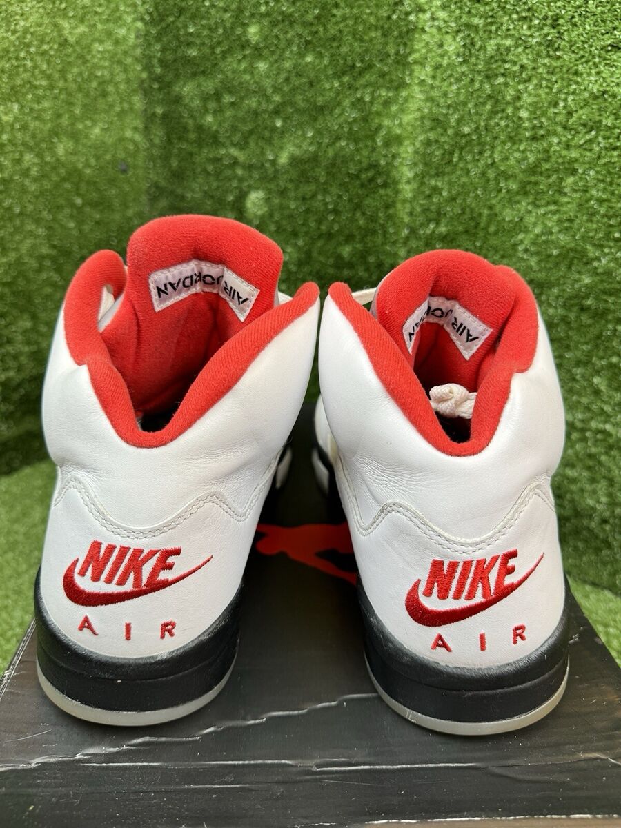 Nike Air Jordan 5 Retro Fire Red Size 9.5 DA1911-102 OG Nike Air Jordan 5 Retro Fire Red Size 9.5 DA1911-102 OG