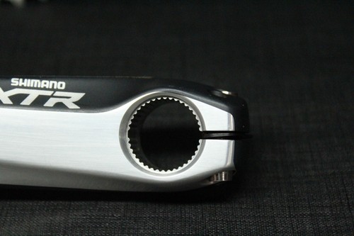 Guarnitura Vintage Shimano XTR FC M985 10 Velocità HG-X, 175mm,40-28T Corone, MTB - Foto 15 di 19