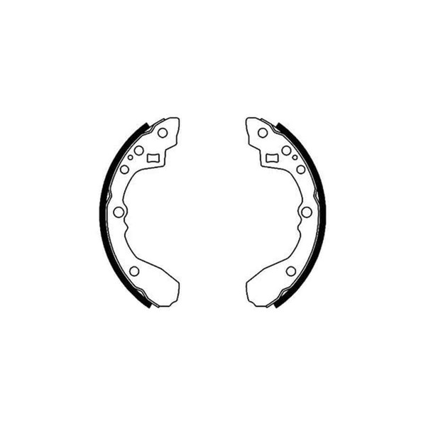 Textar Trommelbremsbelag 91056100-image