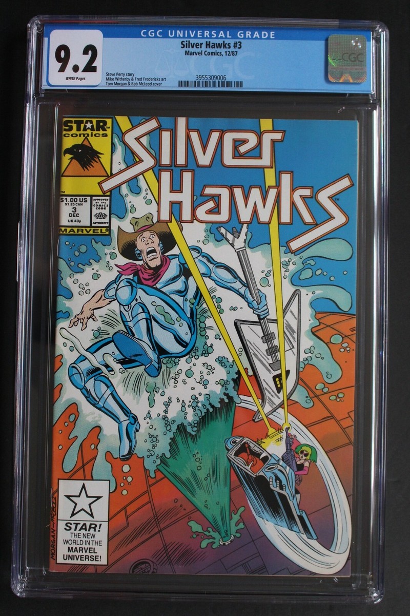 SilverHawks #3 Marvel Star 1987 Toy TV Cartoon Bluegrass