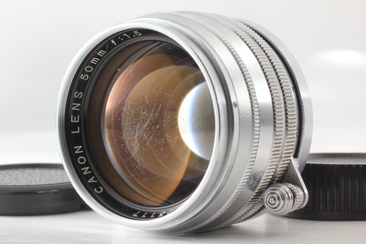 【超極上品】Canon 50mm f/1.5 L39 Exc+5] Canon 50mm f/1.5 MF Lens LTM L39 Leica Screw Mount