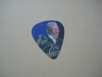 B.B. BB King Lucille Purple Back Logo Guitar Pick Rare #1