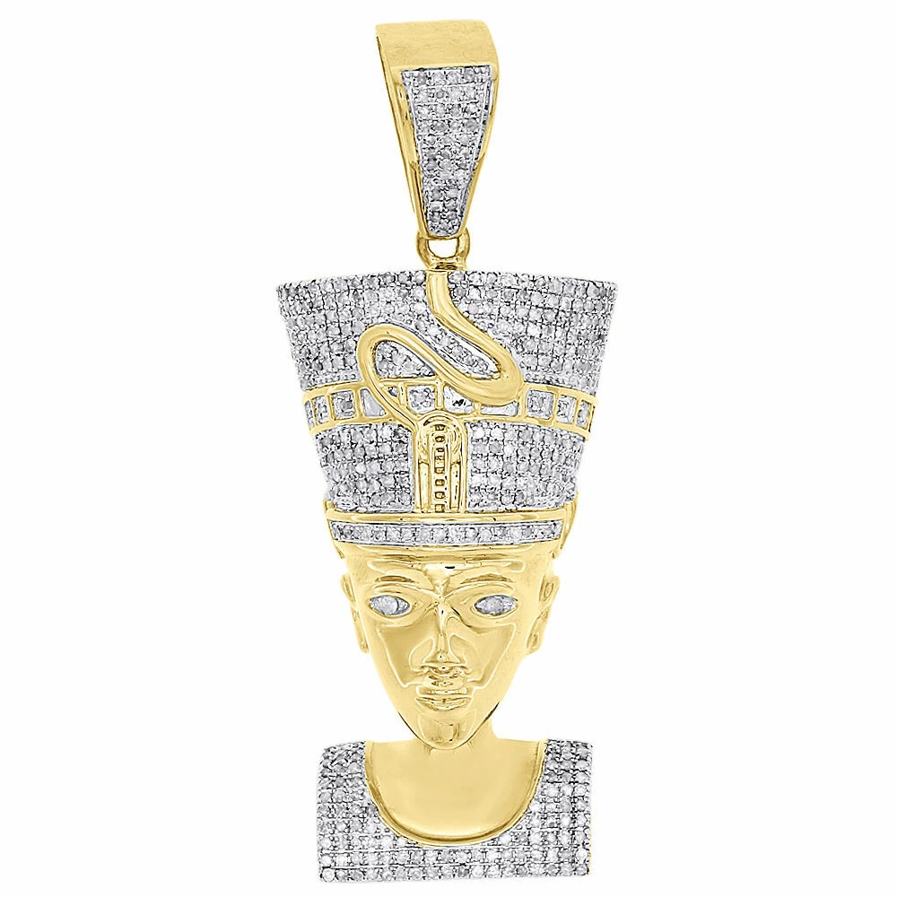 Diamond nefertiti hotsell necklace