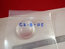 LARGE THICK BI CONVEX LENS OPTICS OPTICAL AS PICTURED C2-B-05