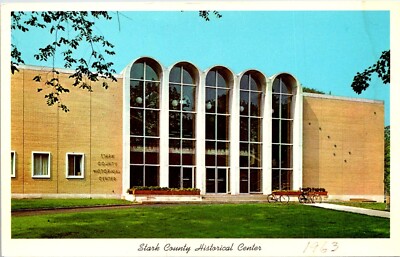 Postcard Stark County Historical Center Canton Ohio D181