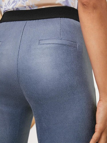 Mode von Heine Damen Hose Schlupfhose Röhre Dehnbund Gerade jeansblau Gr. 42 NEU - Bild 2 von 3