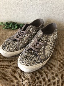 navy glitter tennis shoes