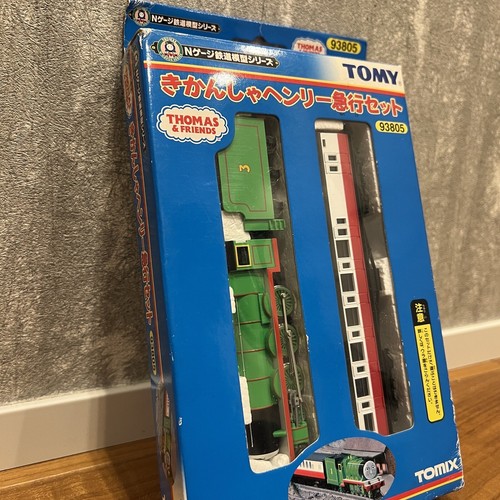 TOMIX N Scale TOMYTECH Thomas & Friends Henry Red EXPRESS COACH 93805 Motor OK - Picture 21 of 21