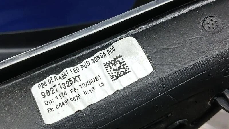 98271325XT RIGHT EXTERIOR MIRROR 4914054 FOR PEUGEOT 2008 II (UD US UY UJ UR UC) - Image 4 of 4