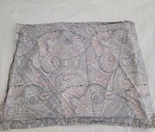 Ralph Lauren Standard Size Shams Pair coral beach Paisley blush blue