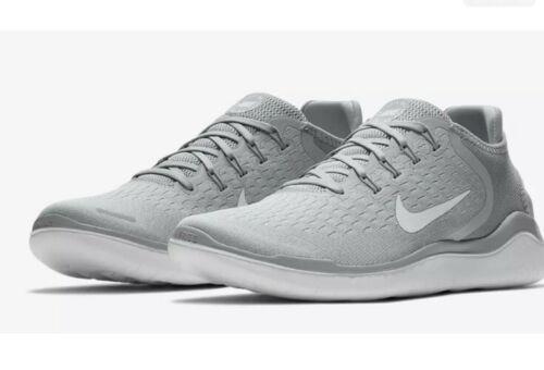 Nike Free Rn 18 Men S Shoes Wolf Grey White Volt Pick Size New In Box Ebay